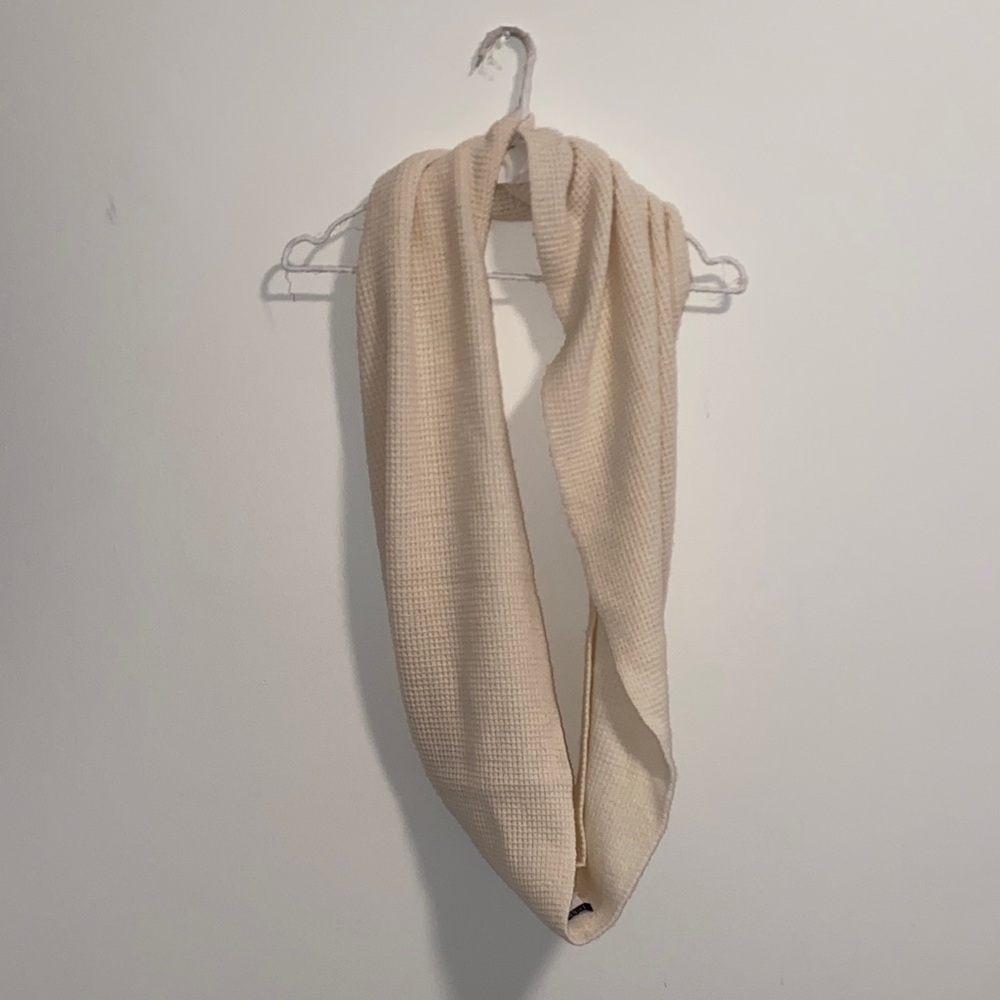 Cream Infinity Scarf